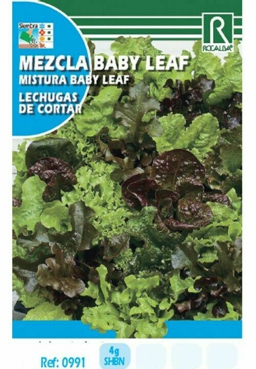 HORTALIZAS MEZCLA BABY LEAF-LECHUGAS DE CORTAR