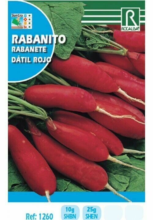 HORTALIZAS RABANITO DATIL ROJO