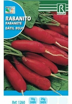 HORTALIZAS RABANITO DATIL ROJO