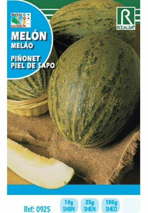 HORTALIZAS MELON PIÑONET PIEL DE SAPO