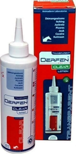 DERFEN CLEAR LOTION CABALLOS Y POTROS 250 ML DERFEN CLEAR LOTION CABALLOS Y POTROS 250 ML