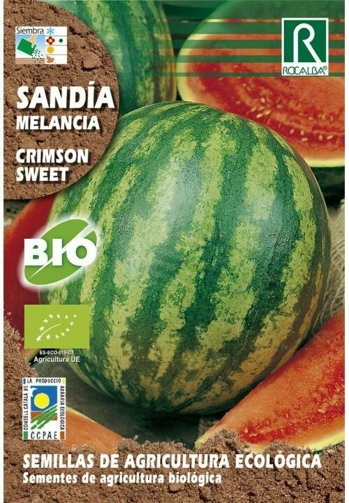 HORTALIZAS ECOLOGICAS SANDIA CRIMSON SWEET