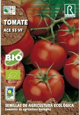 HORTALIZAS ECOLOGICAS TOMATE ACE 55 VF