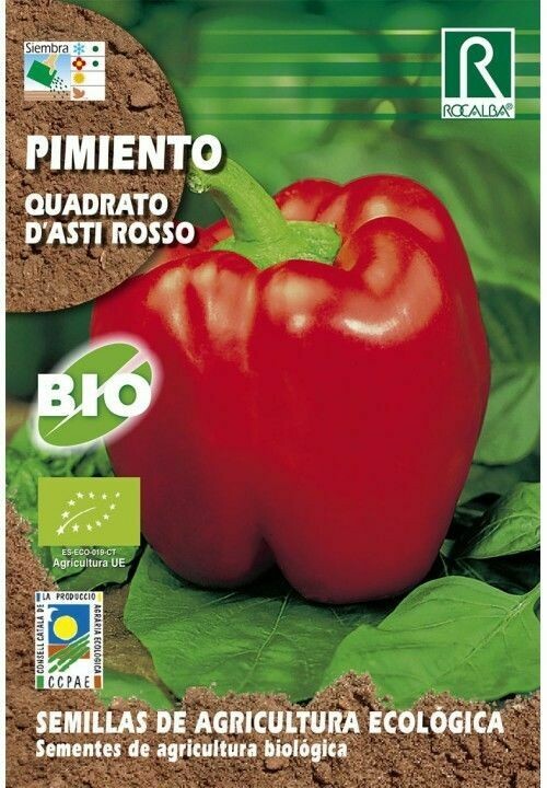 HORTALIZAS ECOLOGICAS PIMIENTO QUADRATO D'ASTI ROSSO HORTALIZAS ECOLOGICAS PIMIENTO QUADRATO D'ASTI ROSSO
