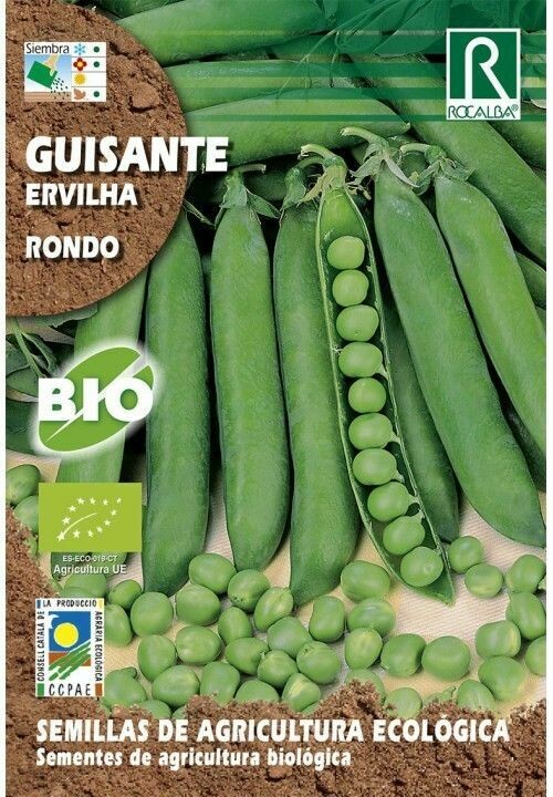 HORTALIZAS ECOLOGICAS GUISANTE RONDO