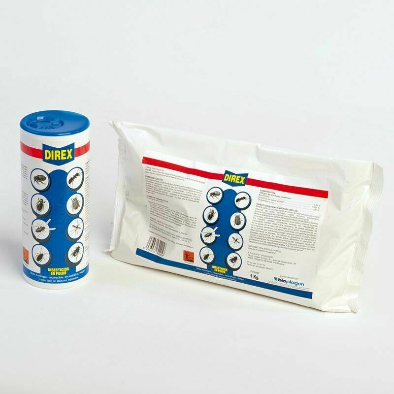 insepticida eliminar todo tipo rastreros: pulgas, piojos, cucarachas etc 250gr