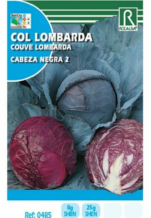 HORTALIZAS COL LOMBARDA CABEZA NEGRA 2 HORTALIZAS COL LOMBARDA CABEZA NEGRA 2
