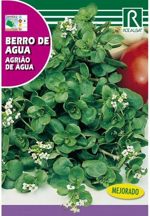 MEDICINALES, AROMATICAS Y CULINARIAS BERRO DE AGUA