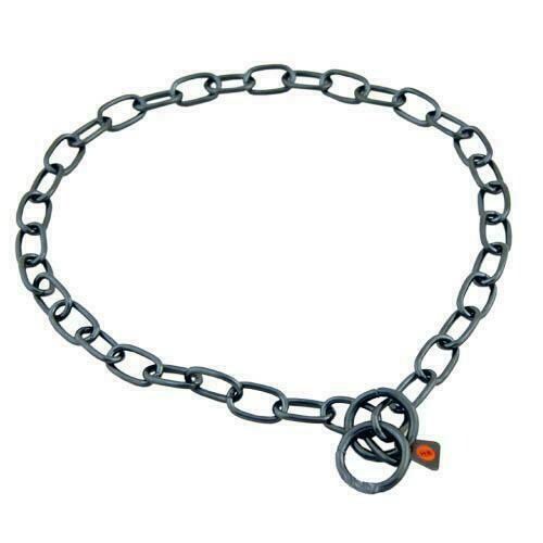 Collar Cadena Acero Inox Negro