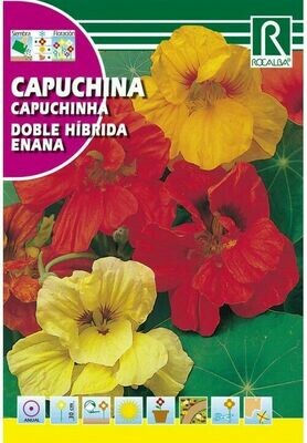 FLORES CAPUCHINA DOBLE HIBRIDA ENANA