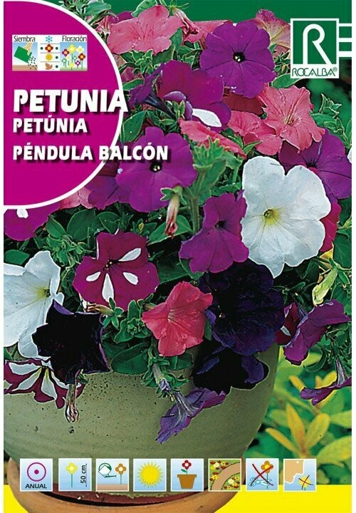 FLORES PETUNIA PENDULA BALCON FLORES PETUNIA PENDULA BALCON