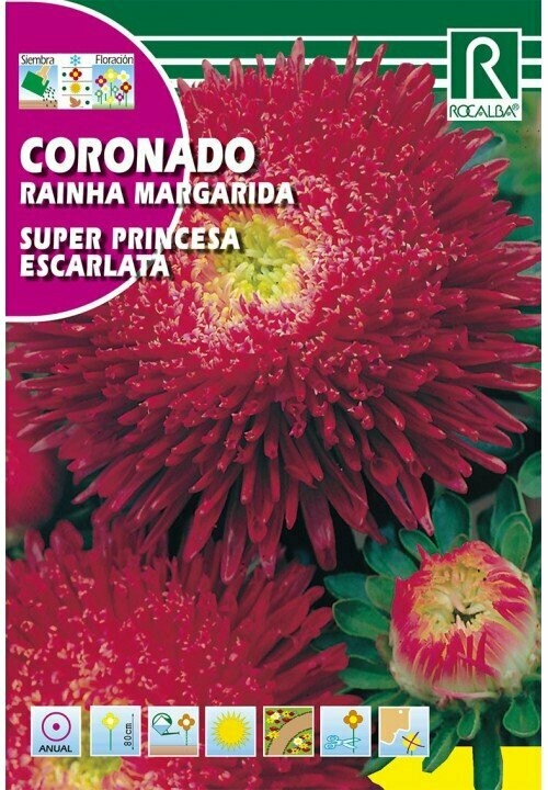 FLORES CORONADO SUPER PRINCESA ESCARLATA