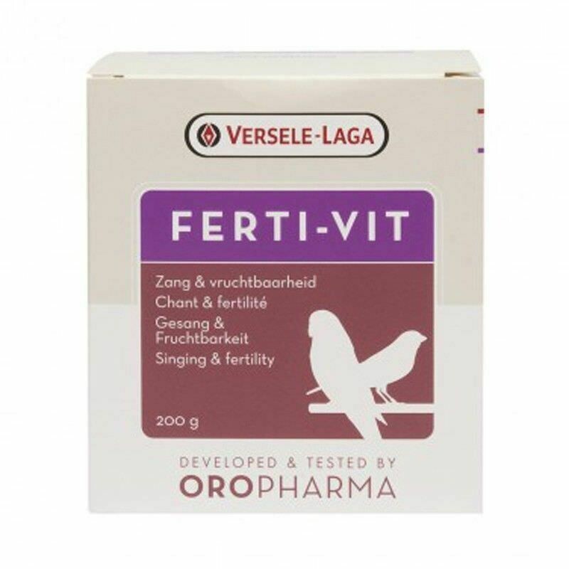 VERSELE-LEGA FERTI-VIT | CANTO Y FERTILIDAD MEZCLA VITAMINAS Y AMINOACIDOS 25 GRS