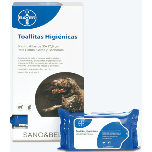 TOALLITAS HIGIENICAS SANO&BELLO 35 UNIDADESS