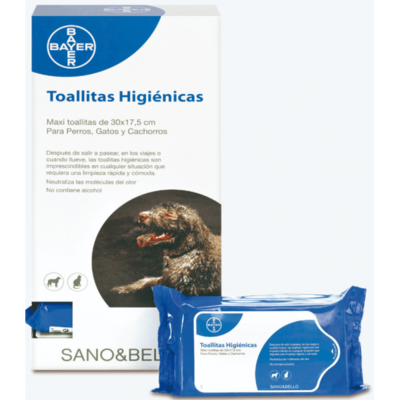 TOALLITAS HIGIENICAS SANO&BELLO 35 UNIDADESS
