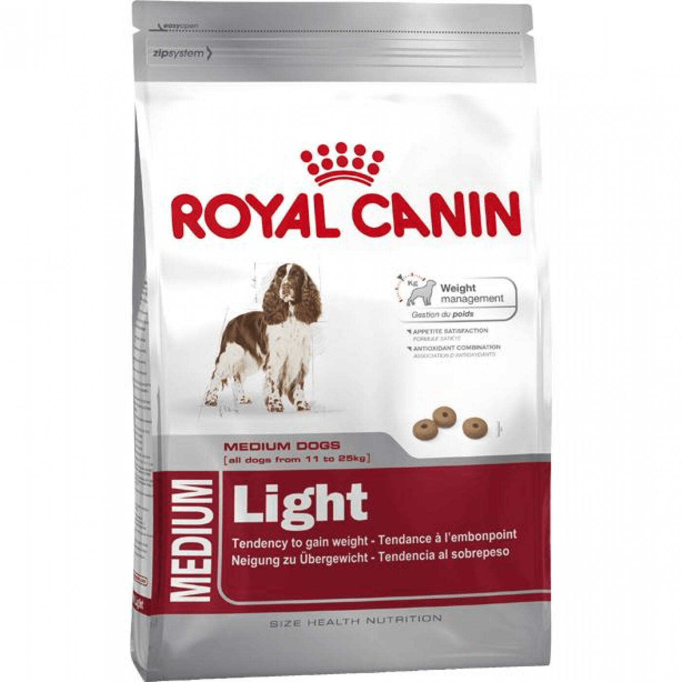 ROYAL CANIN MEDIUM LIGHT PERRO 9 KG