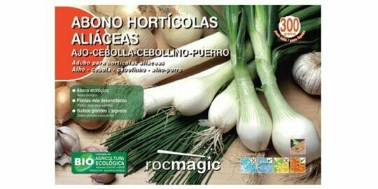 ABONO HORTICOLAS ALIACEAS SOBRE 300 G.