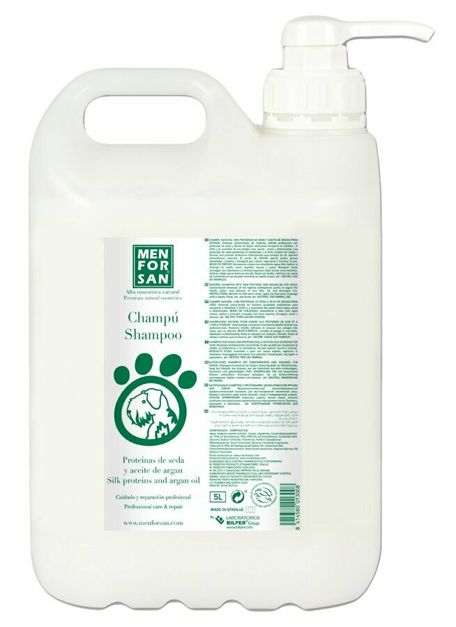 CHAMPÚ PROTEINAS DE SEDA Y ACEITE DE ARGÁN
