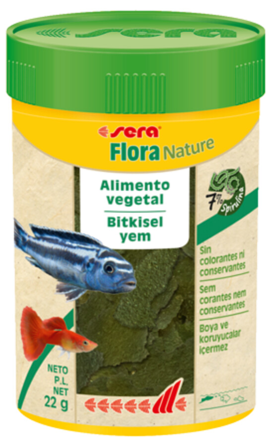 SERA FLORA NATURE A GRANEL 2 KG