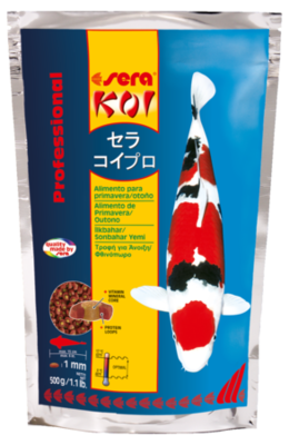 sera KOI Professional alimento para primavera/otoño 1000 grs