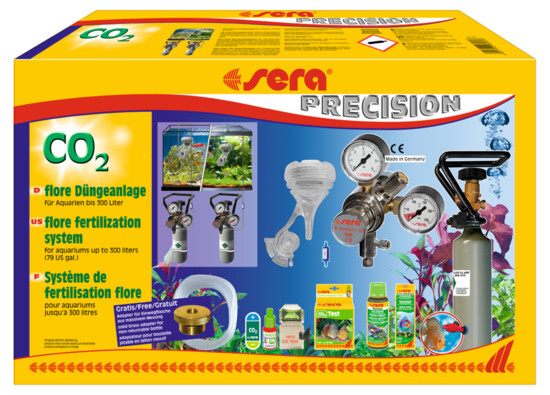 sera flore sistema de abonado con CO2