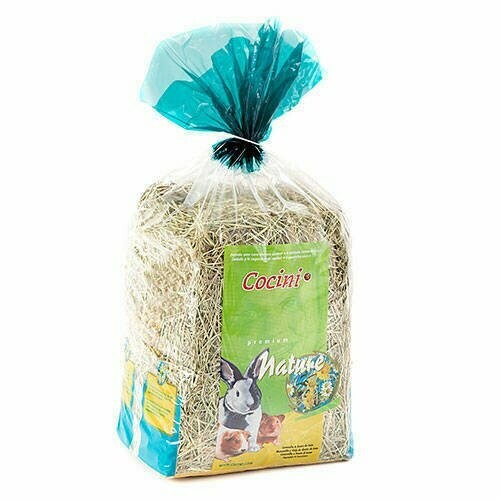 Heno premium con hierbas naturales para pequeños roedores 500GR