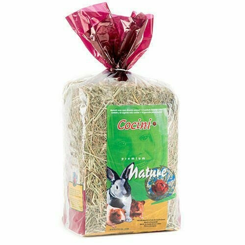 Heno premium con hierbas naturales para pequeños roedores 500GR