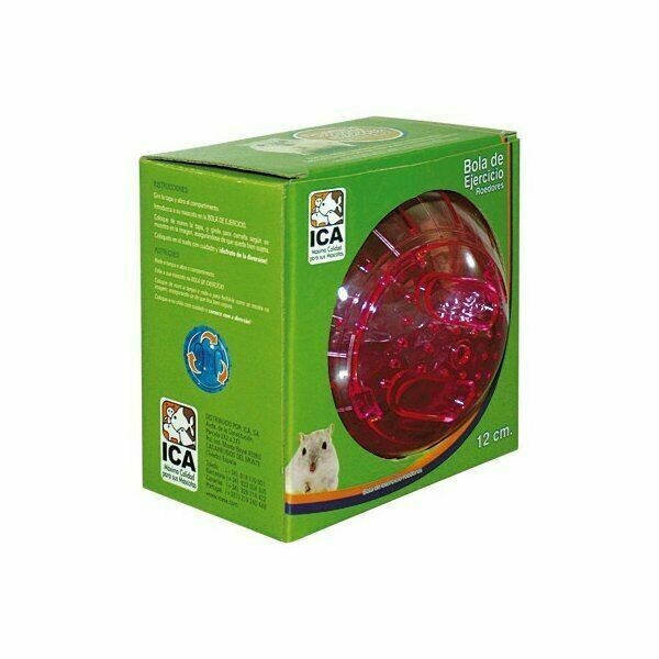 Bola PequeñA Ejercicio Roedores 18Cm colores surtidos verde