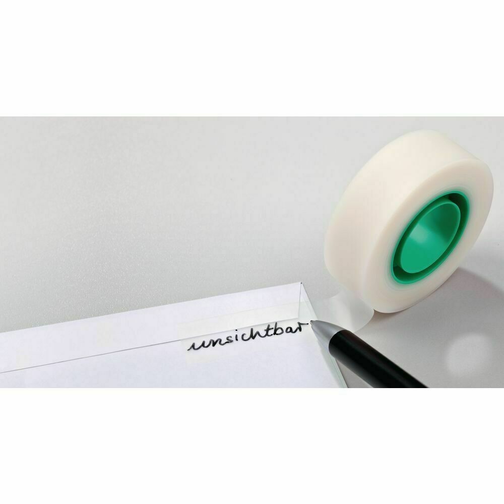 Cinta adhesiva de oficina, invisible, polipropileno,19 mm x 33 m