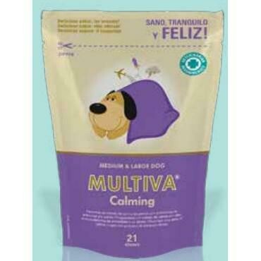 MULTIVA CALMING MEDIUM & LARGE DOG 21 CHEWS