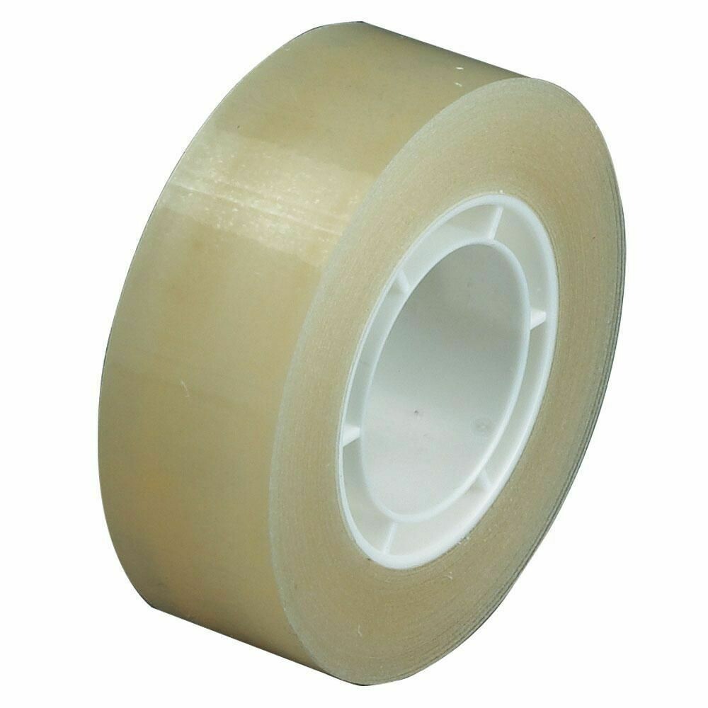 Cinta adhesiva de oficina, transparente, polipropileno