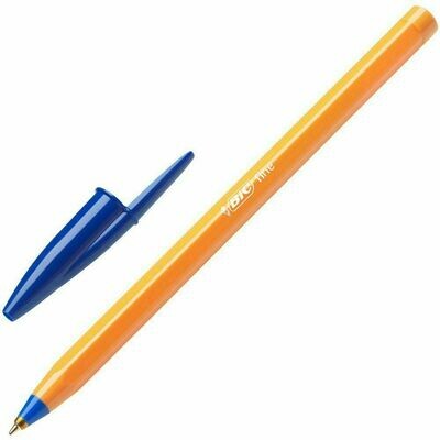 BiC Orange Bolígrafo de punta de bola tinta azul 3 BOLIGRAFOS