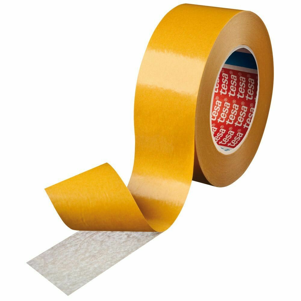 tesa® Cinta de montaje de doble cara no tejida transparente 25 mm x 50 m