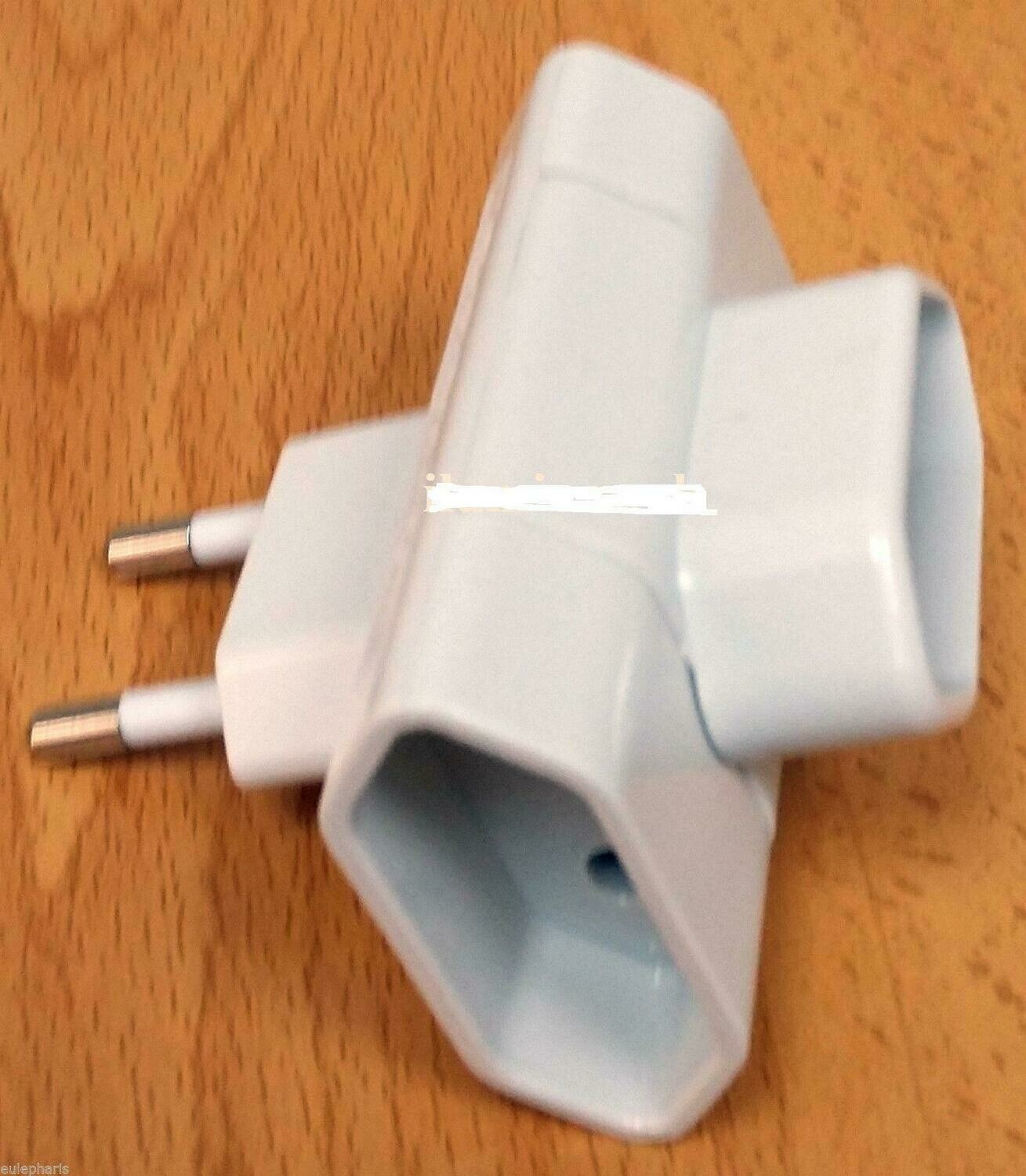 Adaptador Triple Horizontal 10A, Base Multiple Ladron 3 toma fina de enchufe 2 UNIDADES