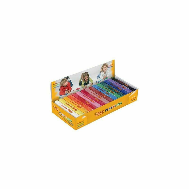 JOVI Plastilina colores surtidos 150 g 15 PASTILLAS