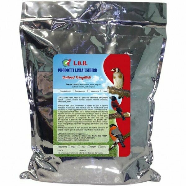 PIENSO LOR UNIFEED FRINGILIDOS CRIA 2 KG