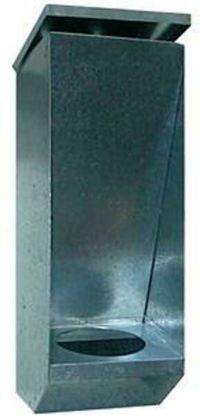 Comedero de Tolva Metalico con Tapa