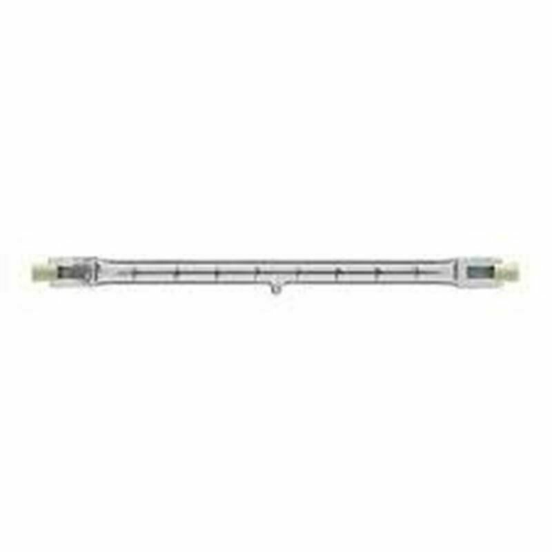 E LAMPARA HALOGENA LINEAL .500W.117 MM 2 UNIDADES
