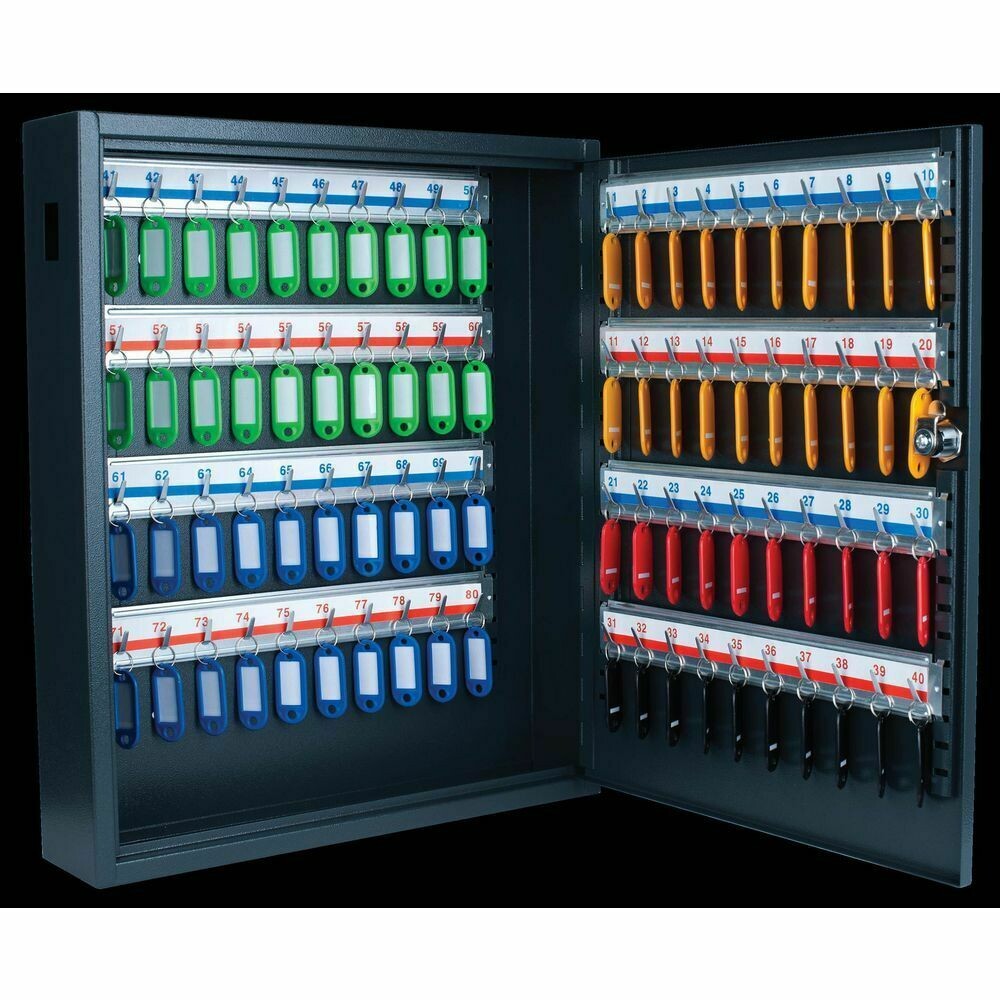 Armario para 80 llaves gris oscuro