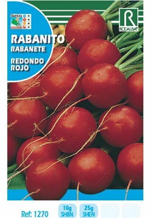 HORTALIZAS RABANITO REDONDO ROJO