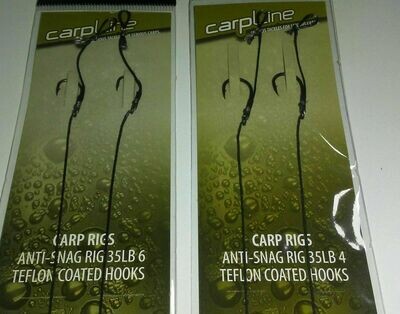 CARP LINE ANZUELO MONTADOS Nº6