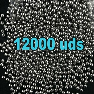 Bolas de acero BB’s (12000 uds)
