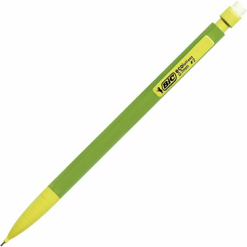 BiC Matic ECOlutions Portaminas, mina de 0,7 mm, HB, cuerpo verde 1 PORTAMINAS