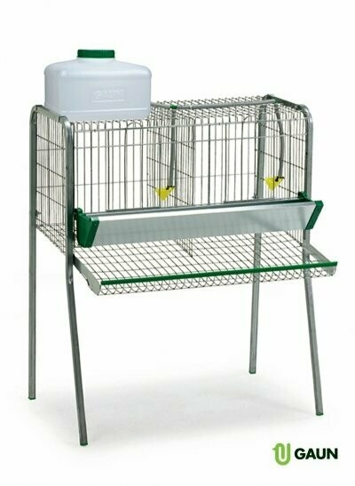 Batería para gallinas 2 departamentos