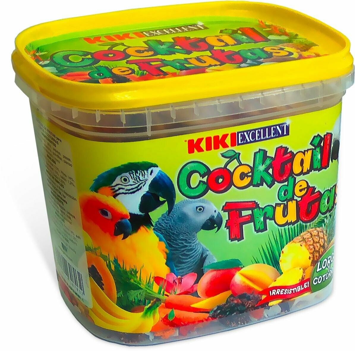 Kiki Cocktail de frutas para Loros