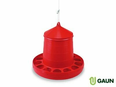 Tolva de plástico para aves 12 kg