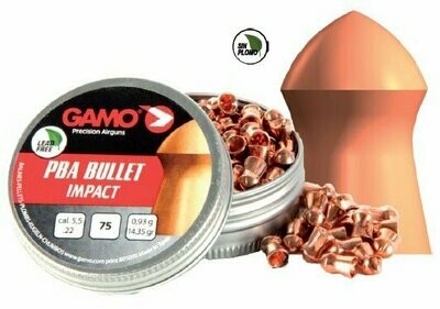 BALINES GAMO PBA Bullet 75 ud