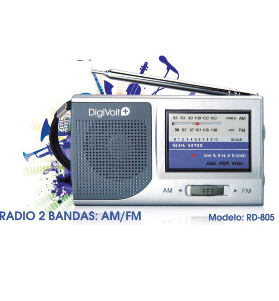 RADIO AM-FM  DIGIVOLT