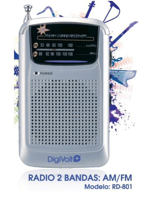 RADIO AM-FM  DIGIVOLT 2