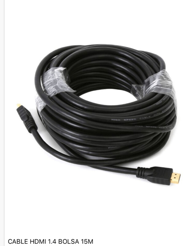 CABLE HDMI 1,4 BOLSA 15 MT